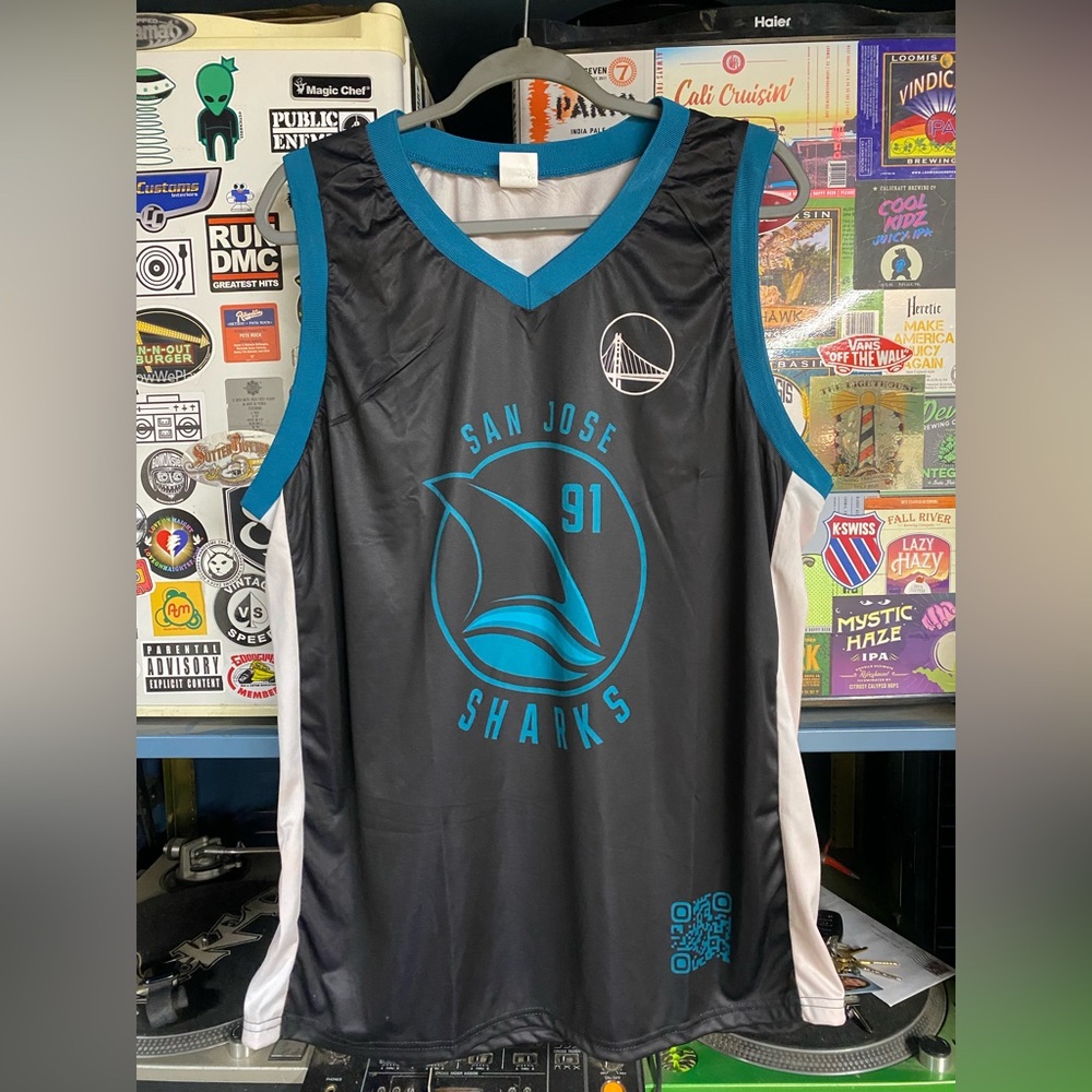 San Jose Sharks Warriors SGA Jersey